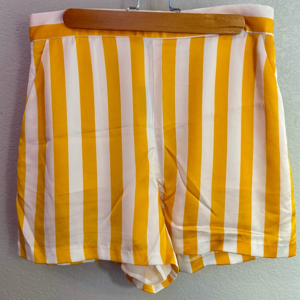 Juicy Couture Black Label Striped Shorts